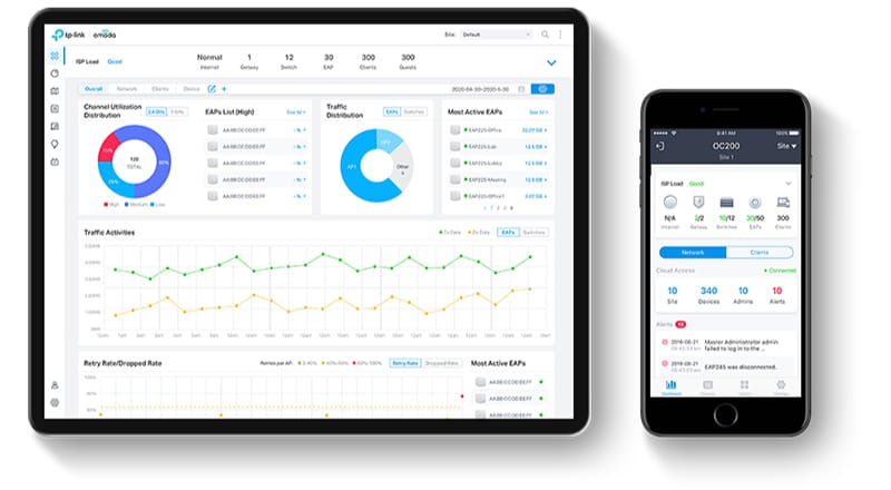 Omada centralised cloud management
