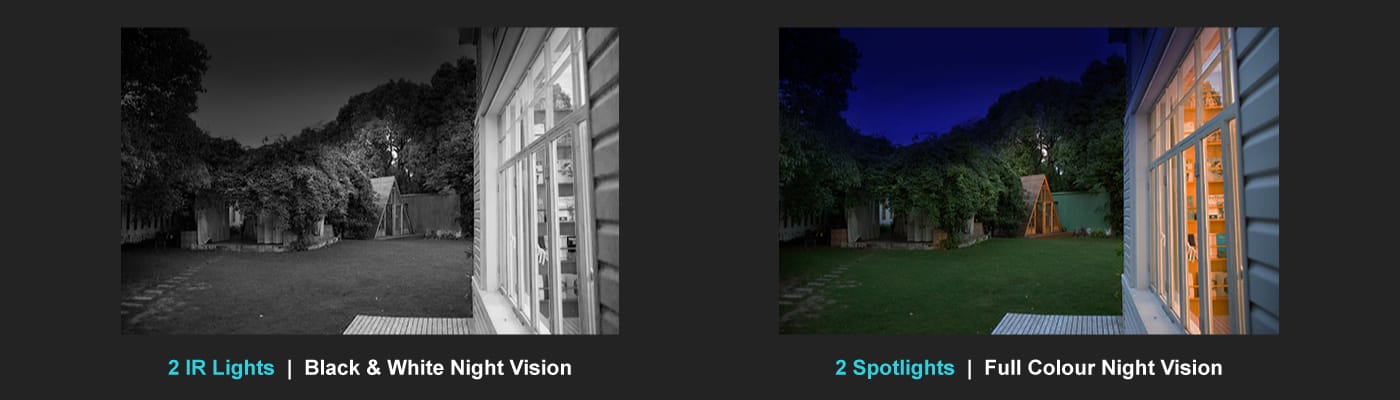 EZVIZ IR and Colour Night Vision