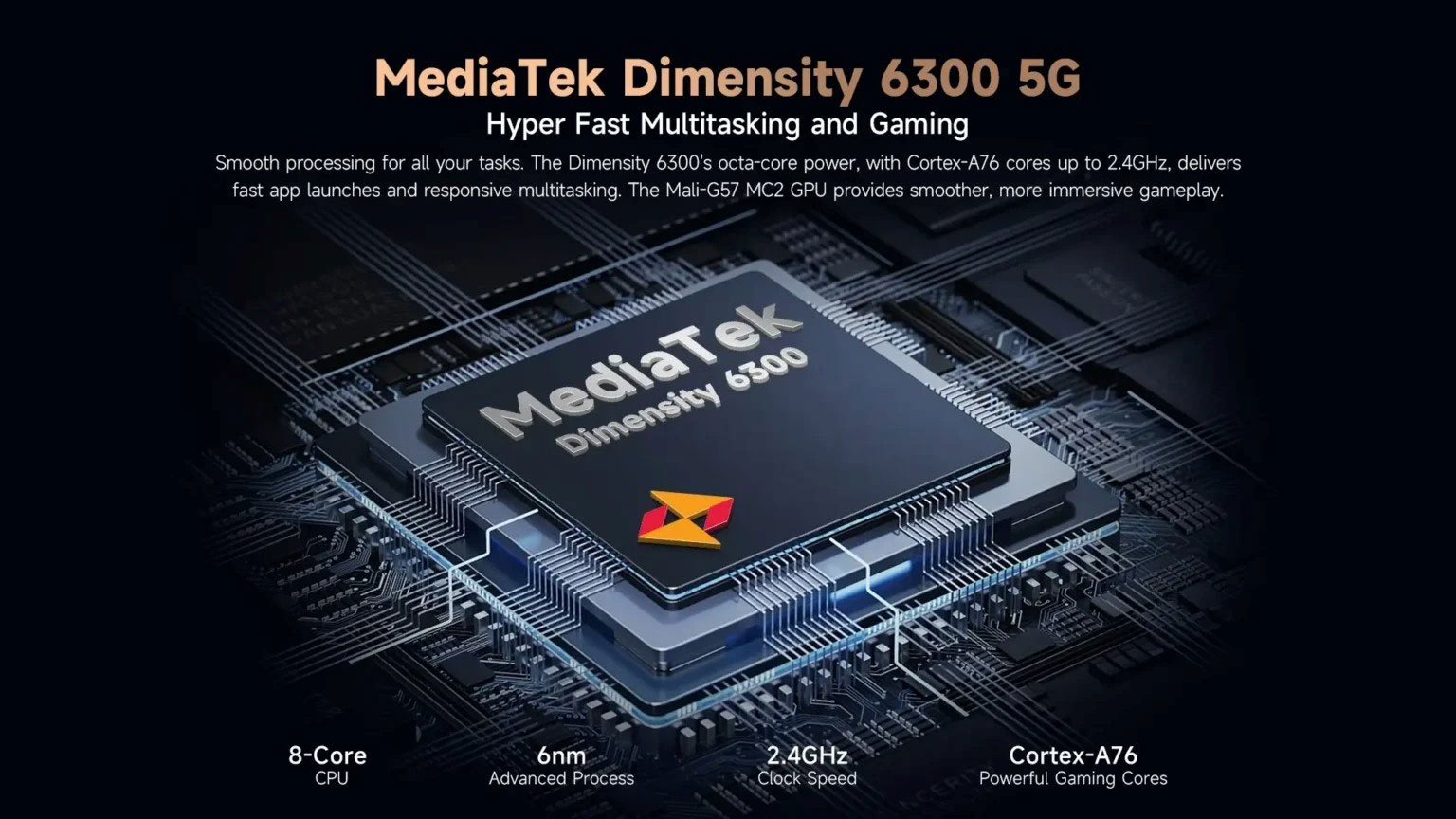 Mediatek Dimensity 6300 Octa-core Processor