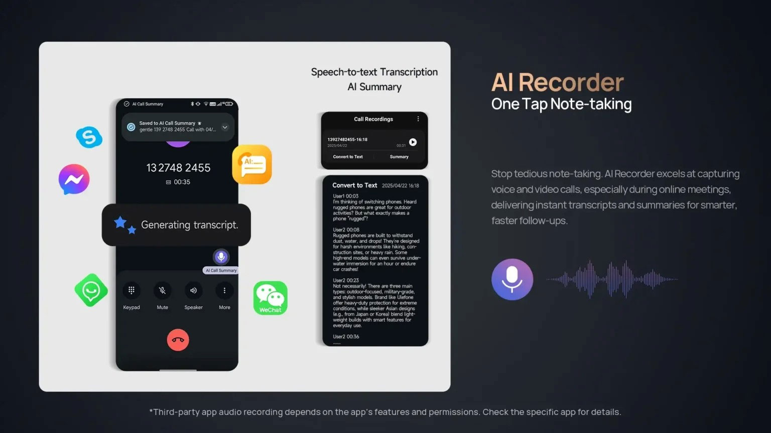 AI Recorder Note-Taking