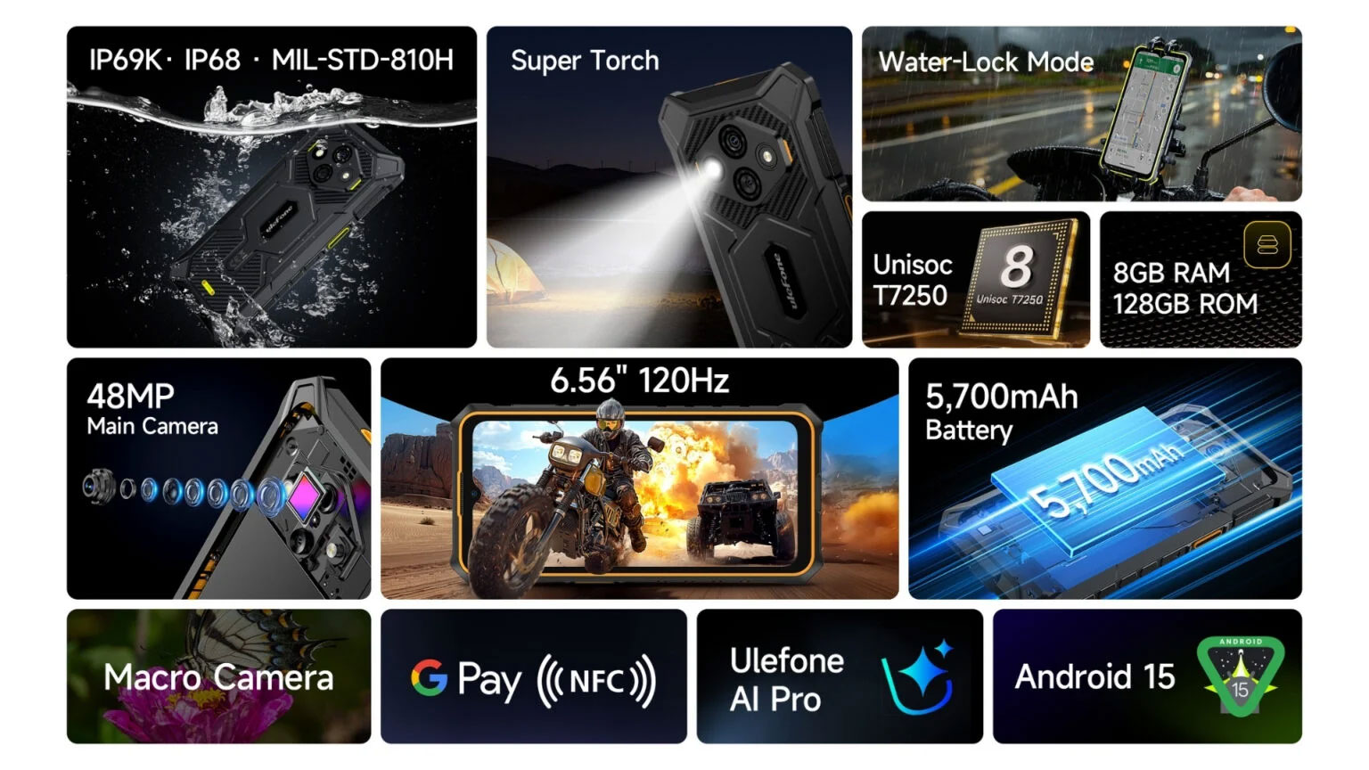 Ulefone RugKing 3 Pro Features