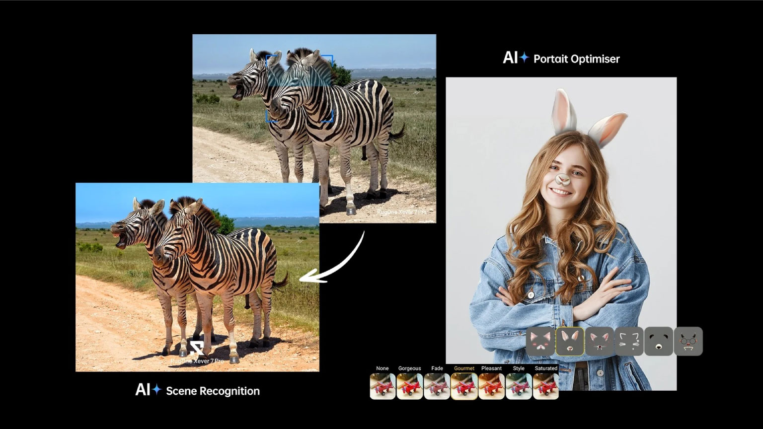 Xever 7 Pro AI Scene and Portrait Camera