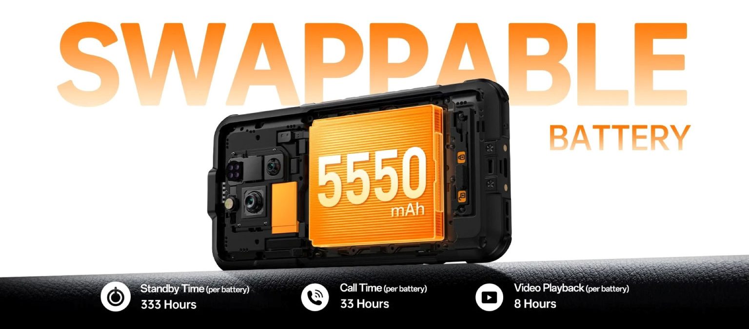 Xever 7 Pro 5550mAh Swappable Battery