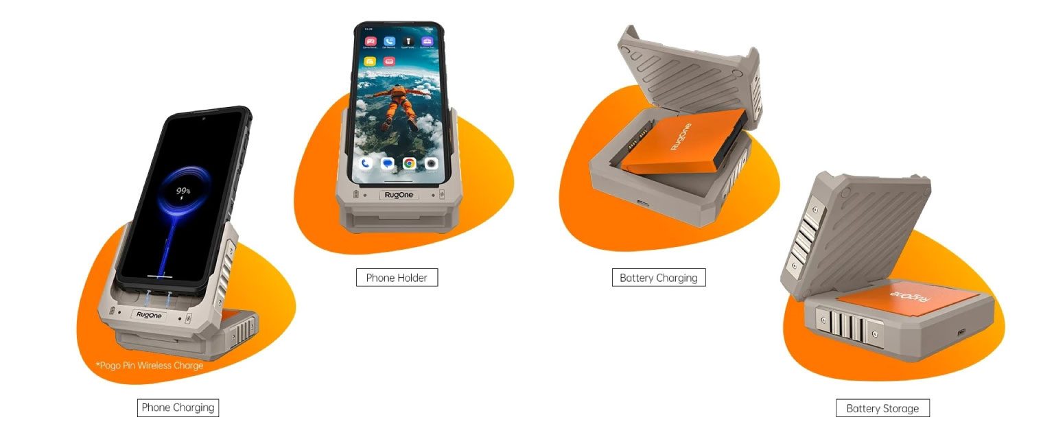 Xever 7 Pro 4-in-1 Charging Dock